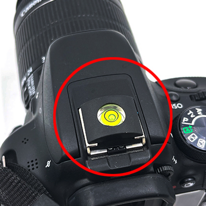 카메라 수평기 DSLR 핫슈 수평계, 1개