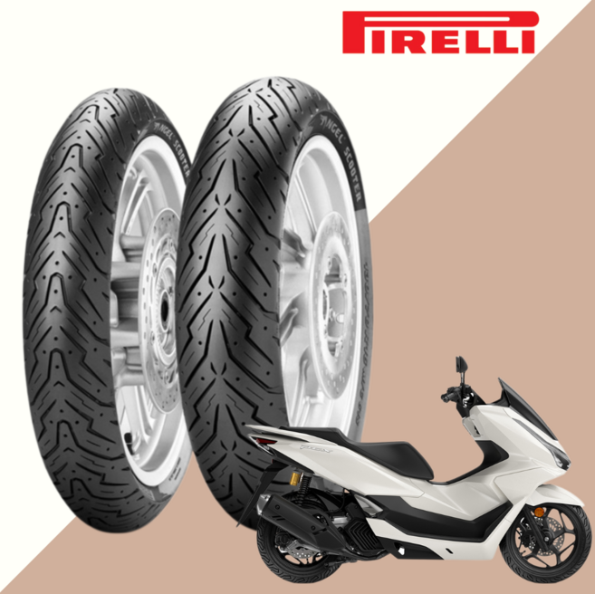 PCX21-26년 앞타이어 110/70-14 피렐리타이어 엔젤스쿠터 신형PCX 앞타이어, 1개