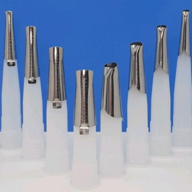 써봐 실리콘노즐 4종 2세트8개 하트디자인 가구 주방 욕실 도배 인테리어 세밀한 작업, 2세트