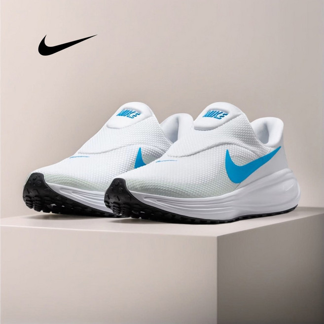 [나이키] 남성 런닝화 "레볼루션 8 이지온" 운동화 국내 백화점 유통 업체 진화된 버전 블루 히어로