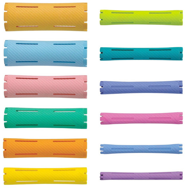 다다올 다이아몬드 롯드 세트 1호-12호 다양한 사이즈 펌롯드 헤어롯드, 1세트, 혼합