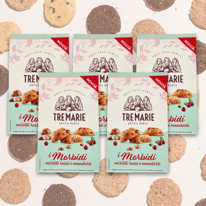 트레마리 소프트 비스킷 크랜베리 아몬드, 5개, 300g