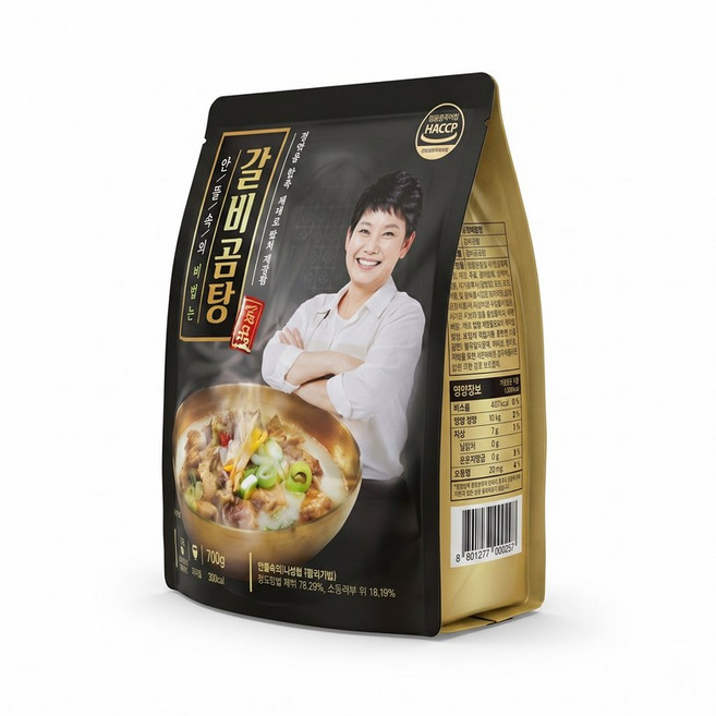 안문숙 뼈없는 갈비곰탕 800g x10팩 [원산지:상세설명에 표시], 10개