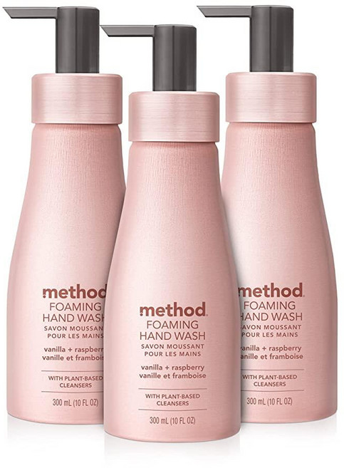 메소드 포밍 핸드 워시 라즈베리 핑크 300ml 3팩, 1개