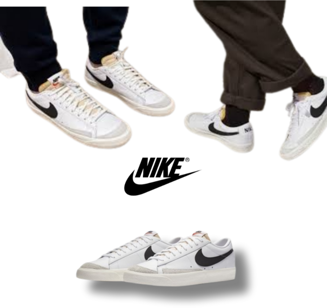 (정품) 나이키 남성 블레이저 로우 77 빈티지 운동화 데일리슈즈 신발