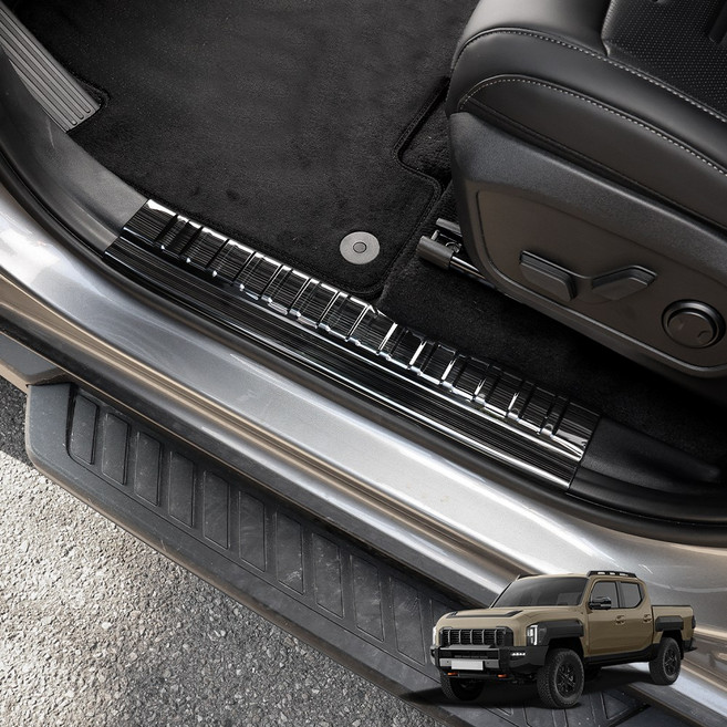 카스타 호환 타스만 튜닝 도어스커프 커버 몰딩 용품, 기타