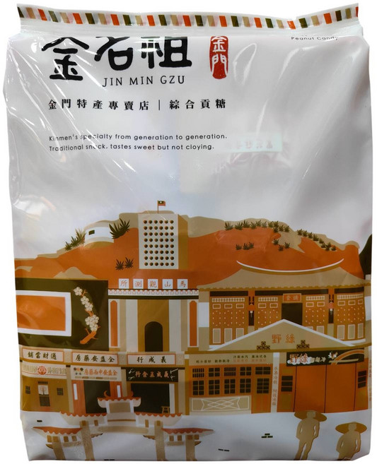 金名祖 綜合貢糖 金門特產, 260g, 12個