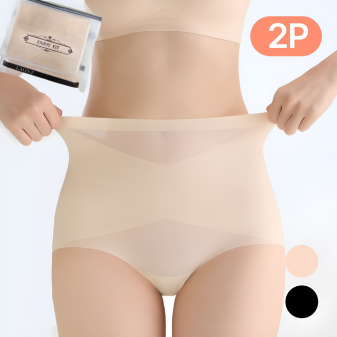 라온핏 똥배제로 S라인 통기성 여성보정속옷 1+1