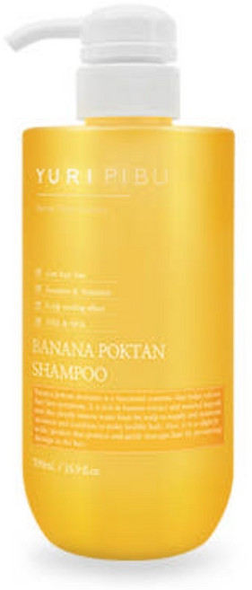 [유리피부] 바나나 폭탄 샴푸 500ml, 3개