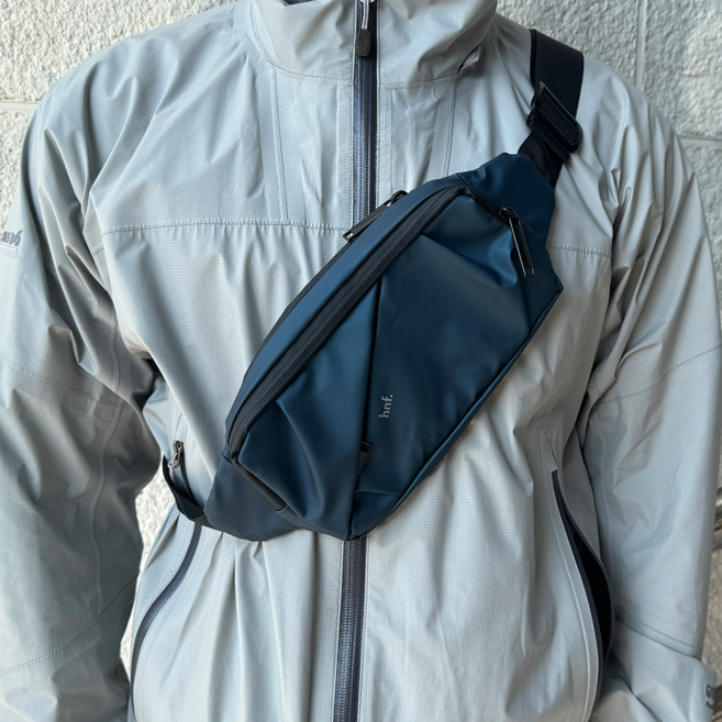 HNF 힙색 등산힙색 스포츠 허리 러닝 운동 여행용 슬링백 웨이스트백 크로스