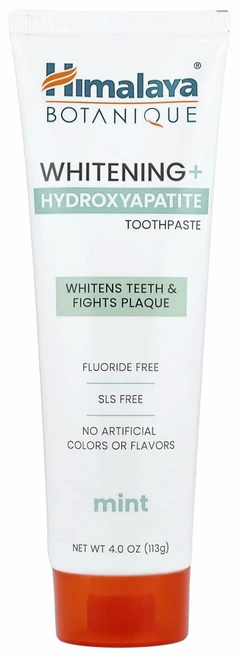 히말라야 Himalaya 화이트닝과 하이드록시아파타이트 치약 민트 113g(4oz) HIM-99146, 히말라야 Himalaya 화이트닝 + 하이드록시아파타이, 113g, 1개 - 쿠팡