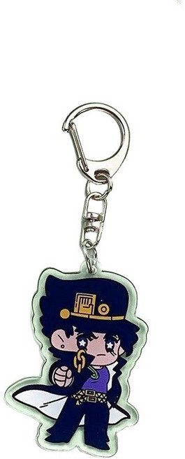 죠죠의기묘한모험 조조의기묘한모험 캐릭터 아크릴 키링 비공식 굿즈, 1, 5 cm