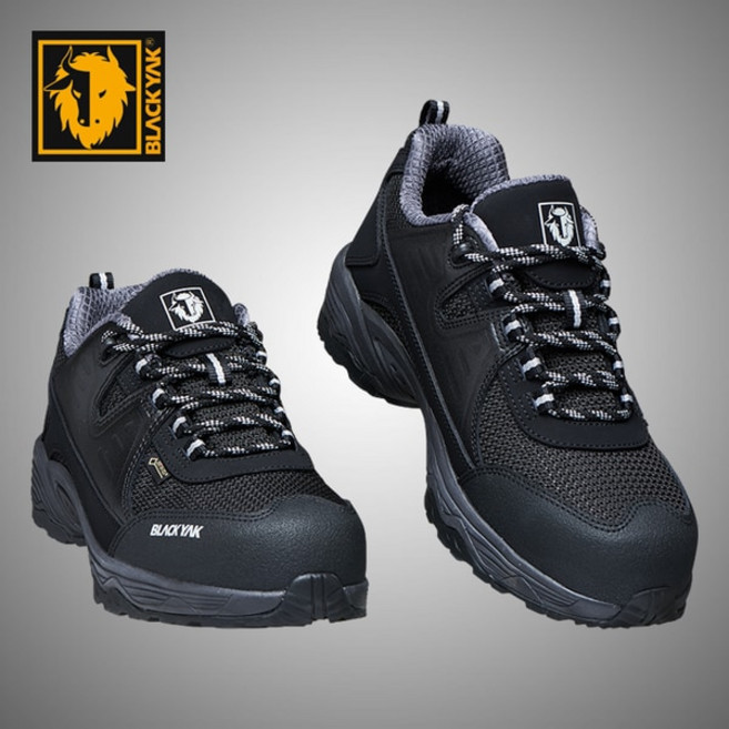 국내백화점 블랙야크 안전화 4인치 고어텍스 절연화 YAK-412G 방수 투습 작업화 발편한 워킹화 (bk파우치증정)