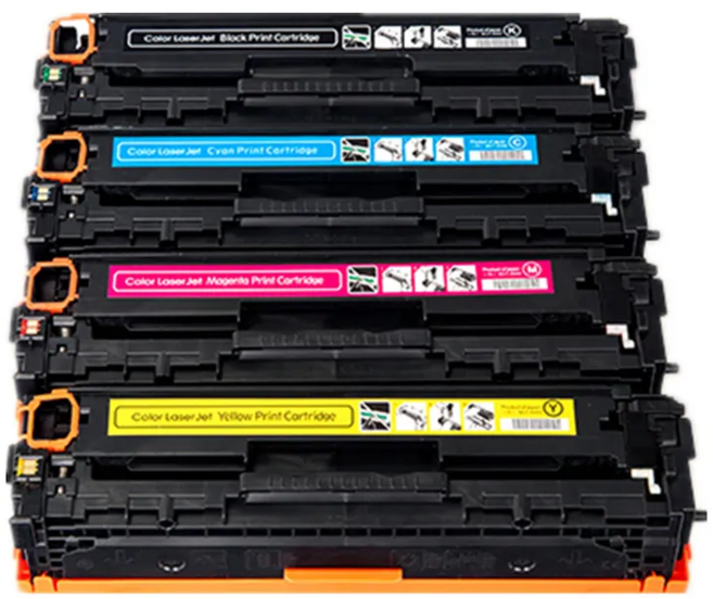 iToner 碳粉匣適用於 HP W2310A W2311A W2312A W2313A 215A, 黑色, 青色, 洋紅色, 黃色, 1個