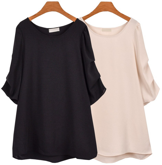 마마걸 제이미BL 빅사이즈여성 중년 엄마옷 큰사이즈 여름블라우스 88사이즈 오피스룩 40대여성