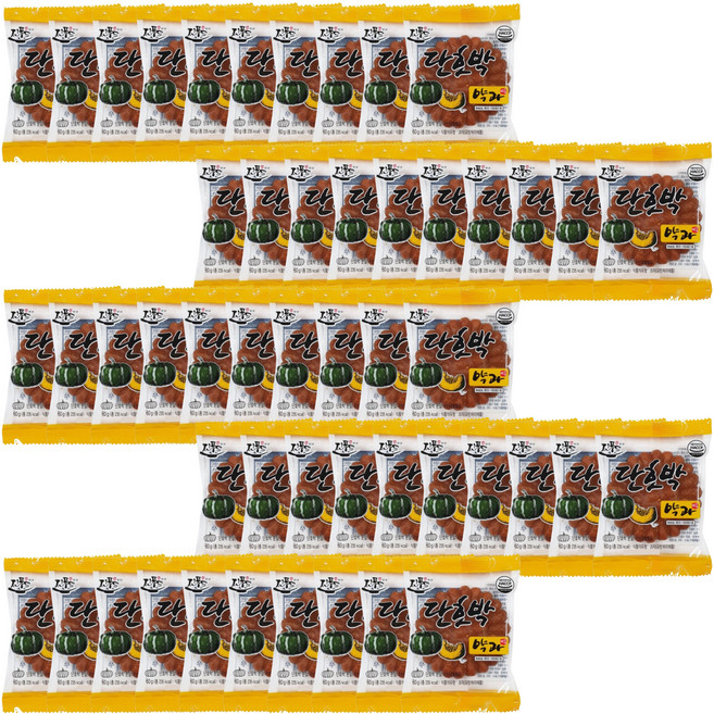 진푸드 단호박 약과, 50개, 60g