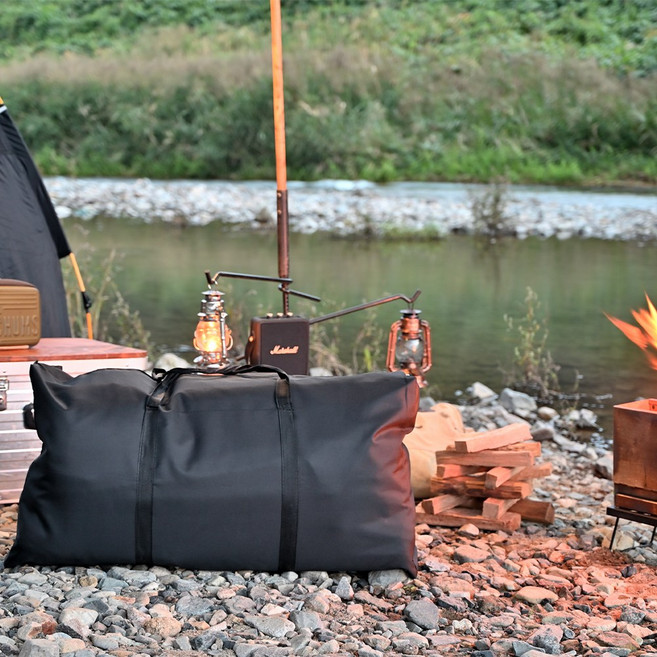 멀티백 캠핑백 다용도 캠핑용가방 수납, 1단, 1개, 검정