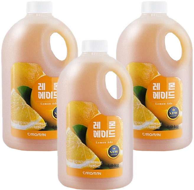 까로망 레몬 에이드, 3개, 1.9kg