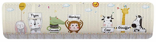 冷氣擋風板 防直吹 可調節 伸縮 季節家電, 1個, 軟膠款/動物派對