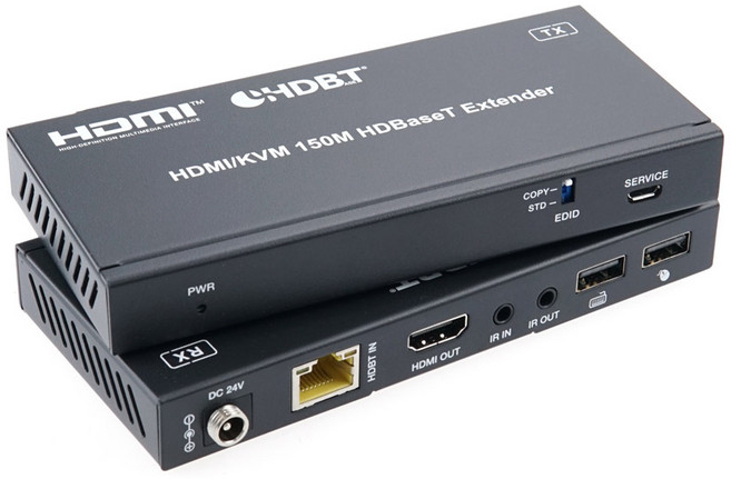 HDMI KVM 리피터 송수신기 150m PV353, 1개