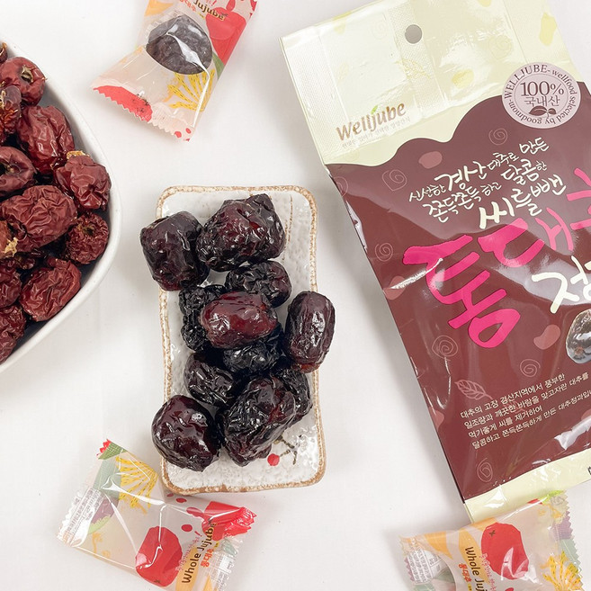 씨없는 대추정과 칼로리낮은 건강한 간식 110gX2봉