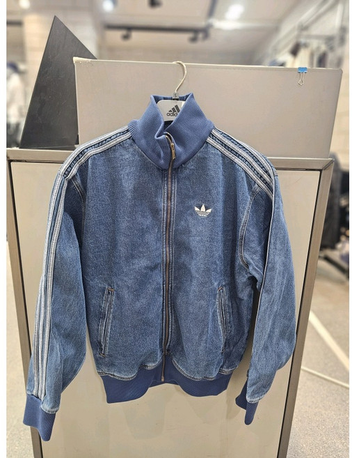 아디다스 백화점 정품 아디컬러 데님 파이어버드 트랙 탑 KD1517_NC백화점 대전유성점