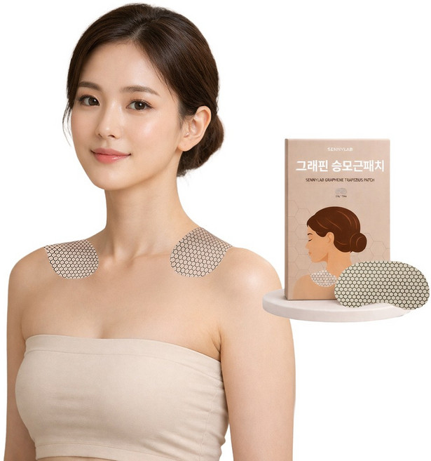 승모근 그래핀패치 마그네슘 성분 추가, 1개, 10개입