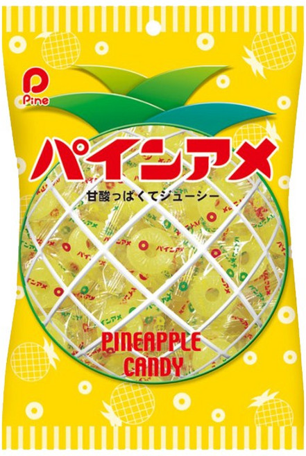 Pine 파인아메 파인애플맛 사탕, 4개, 110g