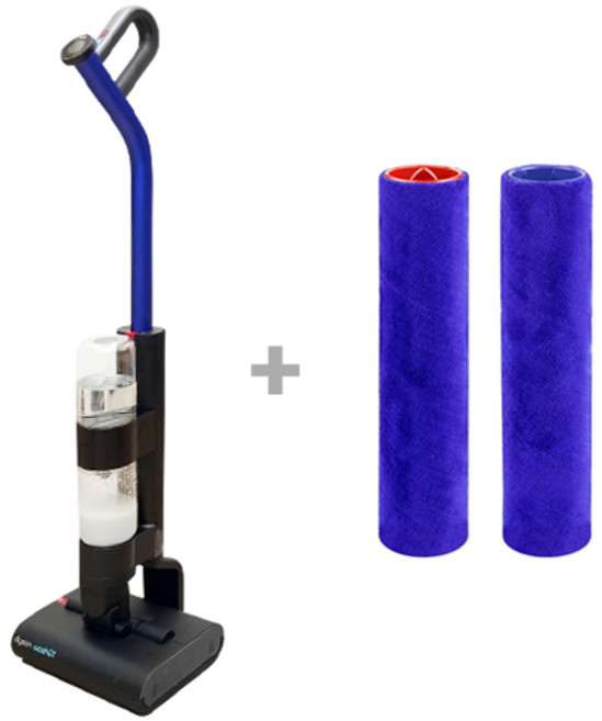 (국내정품/AS가능) 다이슨 워시 G1 청소기 (블랙/블루) + 듀얼롤러브러쉬 2개