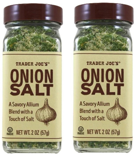 Trader Joe's 트레이더조 양파 소금 시즈닝 2oz(57g) 4개, 2개, 57g