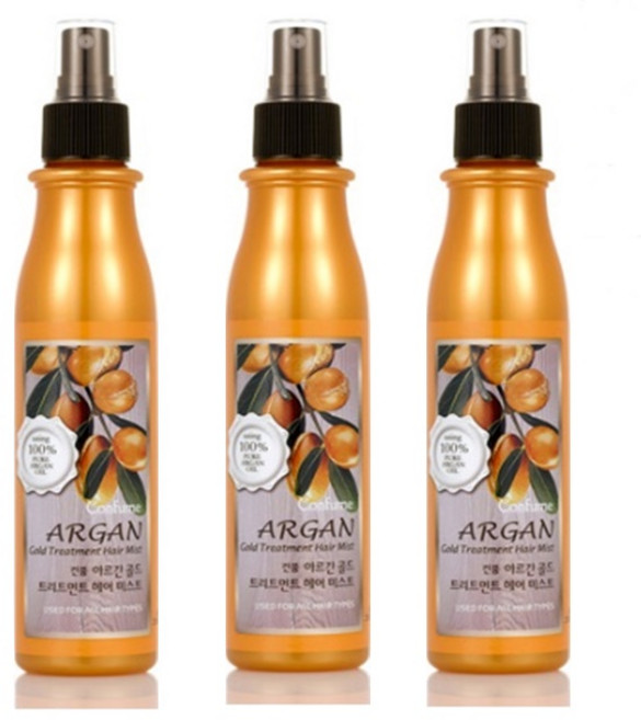 컨퓸 아르간 트리트먼트 골드 헤어미스트, 200ml, 3개