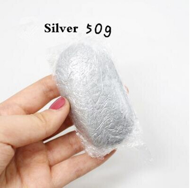 메탈 은 점토 실버 클레이 초경량 클레이 메탈릭 클레이 수지 클레이 골드 실버 펄 화이트 클레이 diy 쥬얼리 머리 장식 액세서리 갑옷 무기 수제