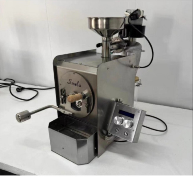 커피 로스터기 커피볶는 열풍식 로스팅 기계 전기방식 로스터 머신 카페 업소용, 500g 용량 기계 (수동 + 자동 굽기)