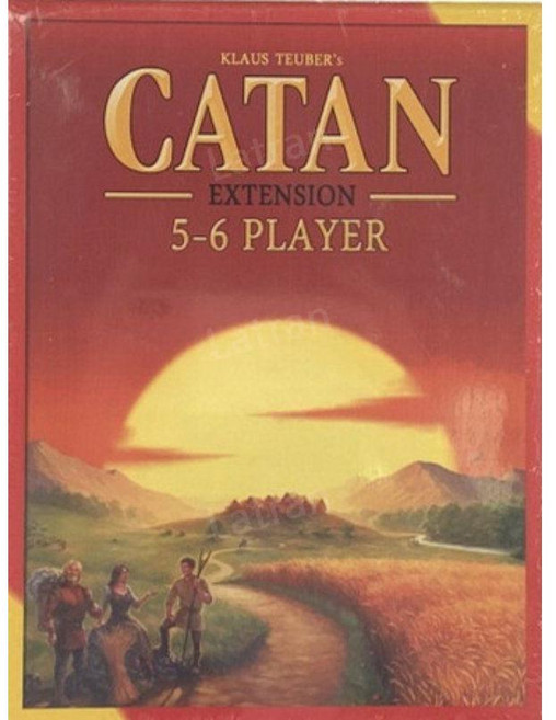 CATAN 보드게임 영어버전 ENG ver., 1개, B. 레드 카탄 확장판