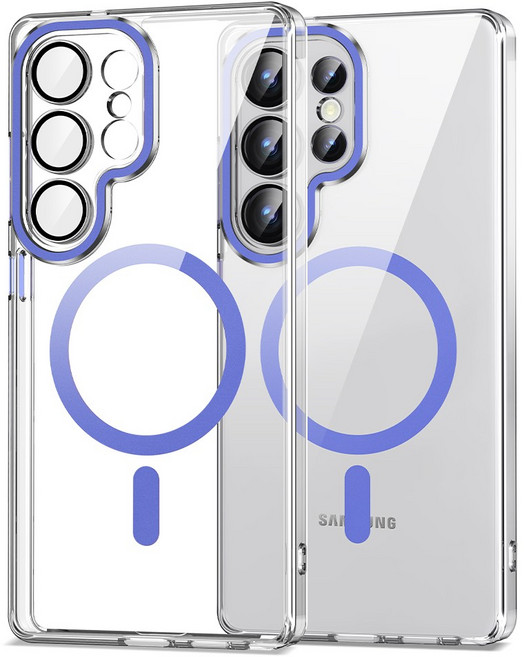 헤미션 갤럭시 S25/S26 플러스 울트라 카메라렌즈 완전보호 맥세이프 케이스 BCM01