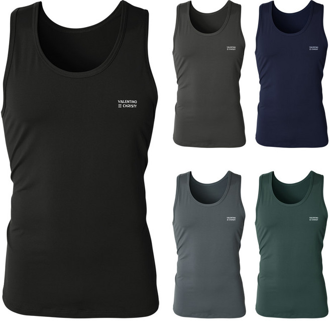 발렌티노크리스티 남성 하이게이지 민소매 런닝 5종세트