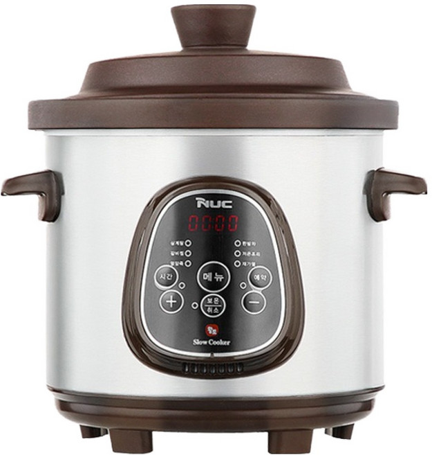 엔유씨 스마트 황토 슬로우쿠커 3L, CES_150K/COOKER(국내무료배송)