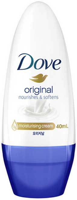 도브 오리지날 롤온 데오드란트, 40ml, 1개