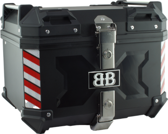 벤시 ABS 사출형 45L 탑박스 가벼운 배달박스 배달통 완벽방수 플라스틱 탑박스, Mattblack