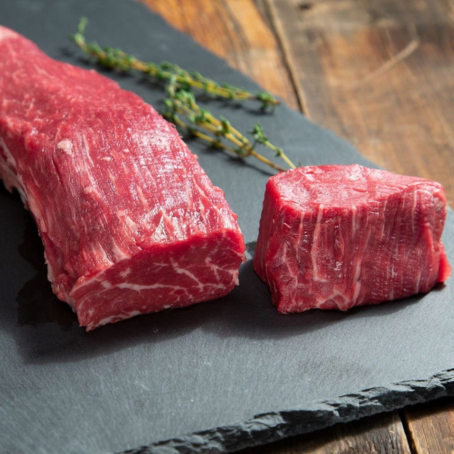 [마블플러스] 호주산 안심 원육 냉장 이유식 비프웰링턴 캠핑 소고기 가정 홈파티용 스테이크, 1.9kg, 1개