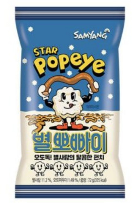 삼양 별뽀빠이, 72g, 25개