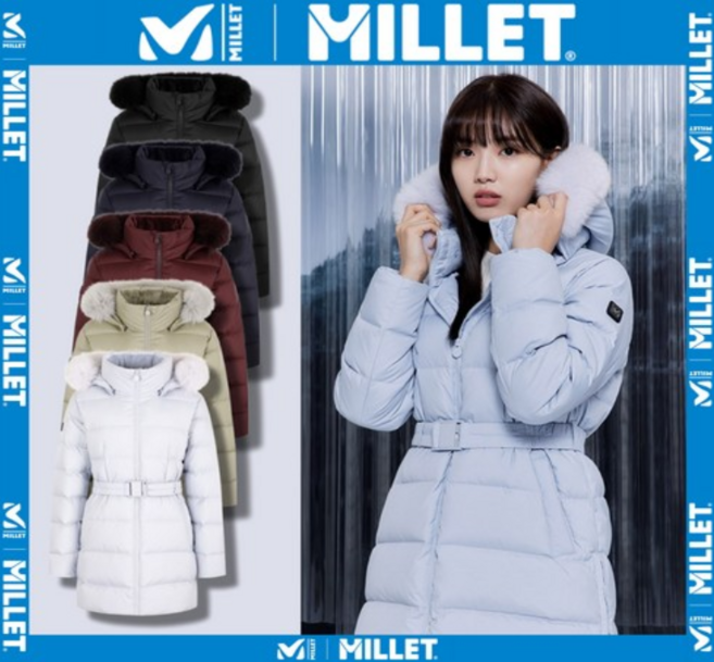 [밀레] 밀레 여성다운자켓 MXSWD763 한겨울 스타일 내기 좋은 여성다운 LD 셀레네 다운 순천모다점