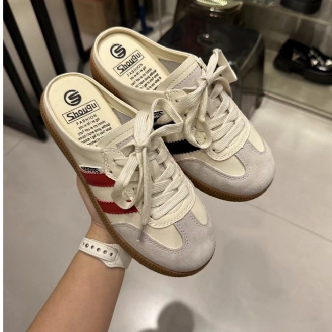 시원한 여름 여성 스니커즈 뮬