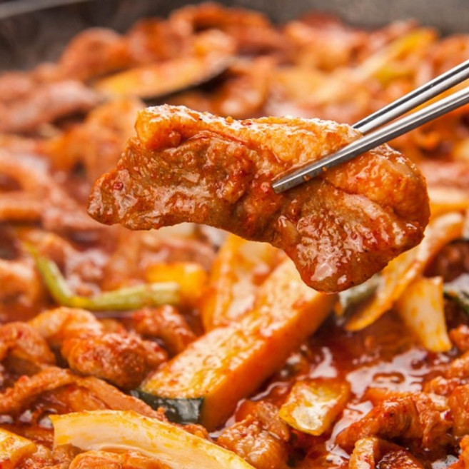 강고집 닭갈비 1kg(3~4인분) 간장맛/매운맛, 강고집 닭갈비 1kg(3~4인분) 간장맛, 1개, 1kg