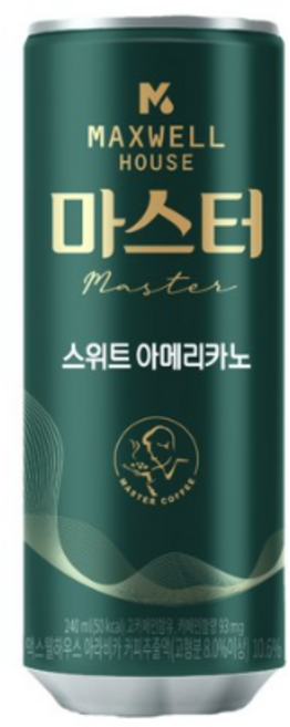 맥스웰하우스 콜롬비아나 스위트아메리카노, 30개, 240ml