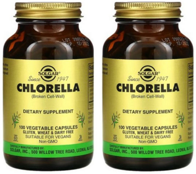 솔가 클로렐라 베지터블 캡슐, 100정, 2개