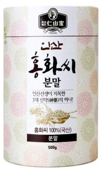 인산가 홍화씨 분말 가루 국산 국내산, 500g, 1개