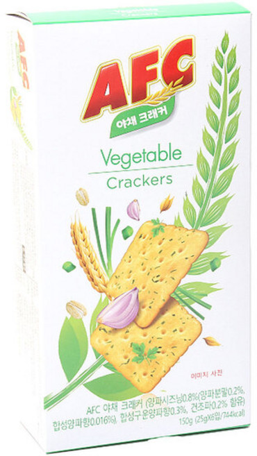 AFC 야채 크래커, 1개, 150g
