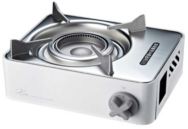 코베아 엑스온 휴대용 가스 버너, 화이트, 1개