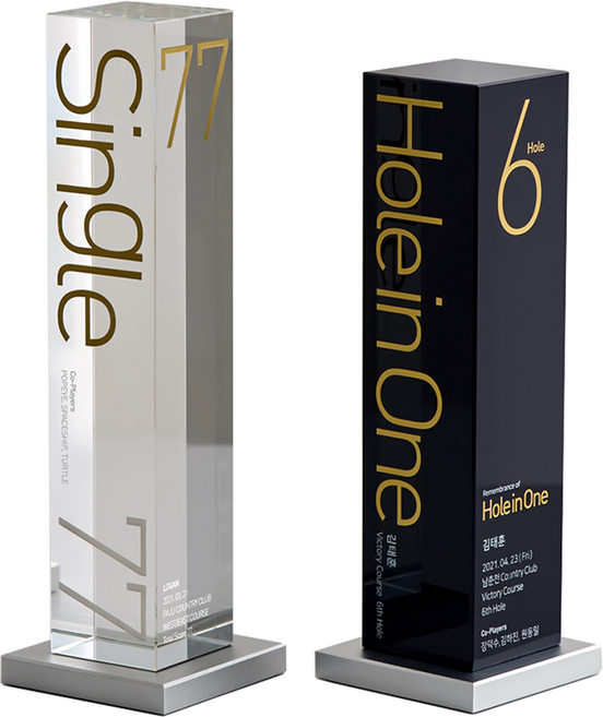 홀인원패 이글패 싱글패 골프싱글패 홀인원기념패 골프 트로피 1-4700